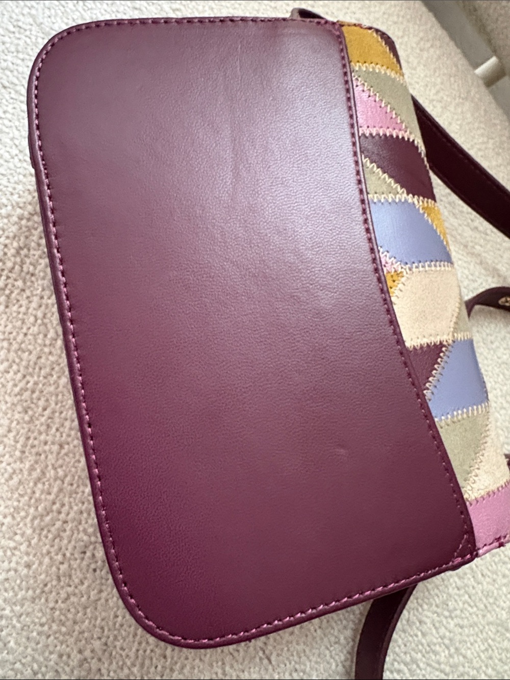 Sezane Mini Milo Patchwork Bag - Picture 10 of 14